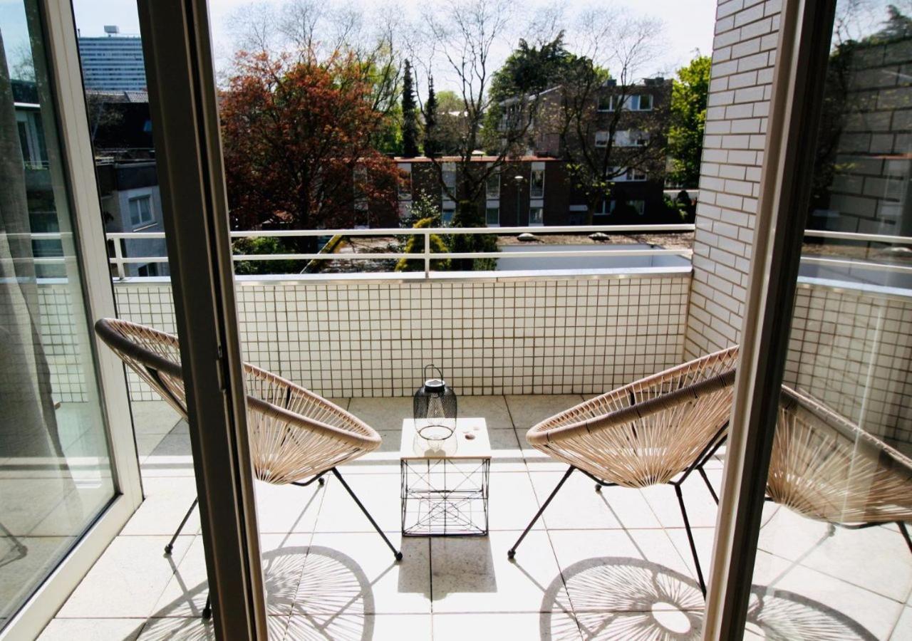 Apartment Mit Balkon - Netflix - Nahe Messe Duesseldorf Krefeld Buitenkant foto