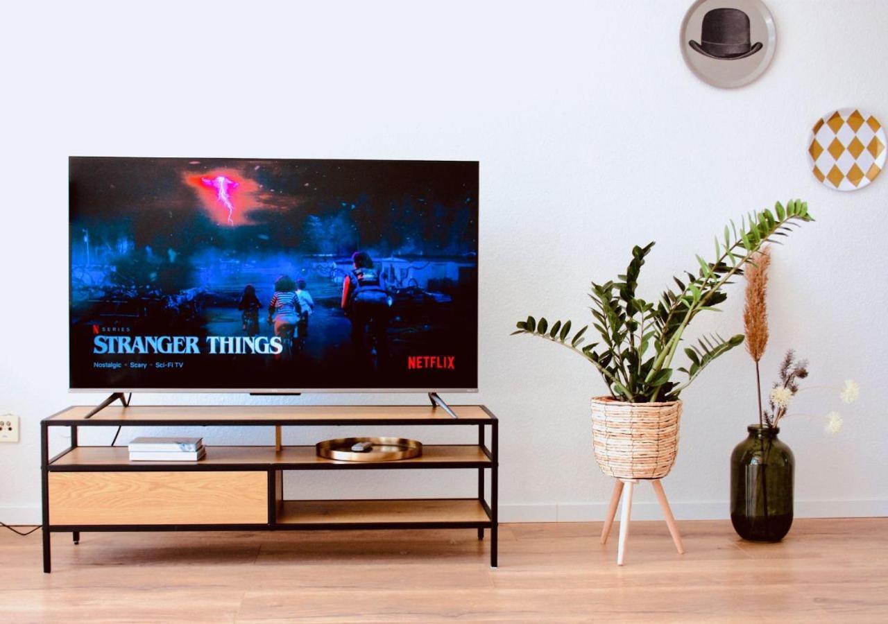 Apartment Mit Balkon - Netflix - Nahe Messe Duesseldorf Krefeld Buitenkant foto